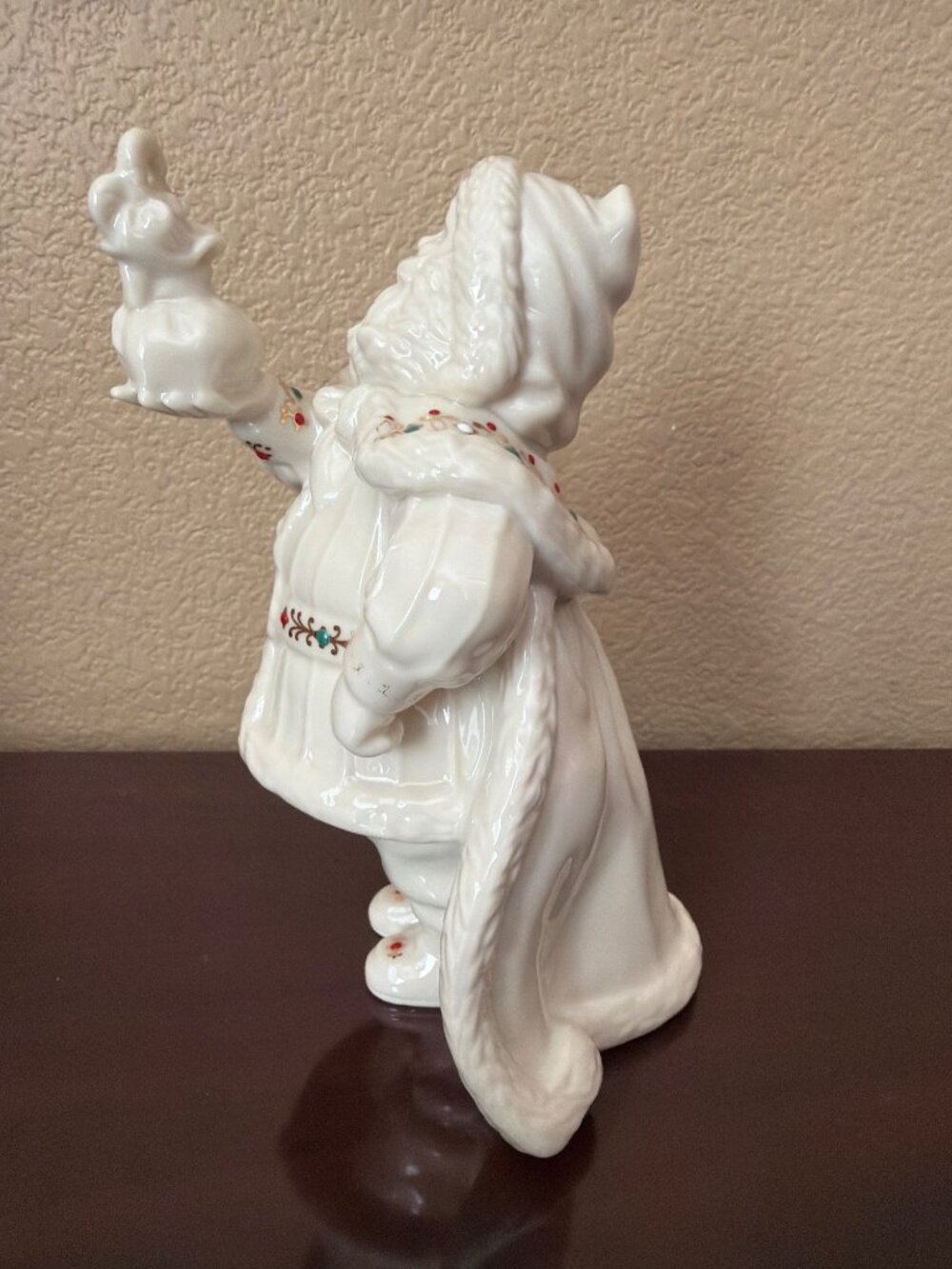 Lenox China Jewels Santa Bearing Gifts 8th in Series Porcelain Figurine - Picture 3 of 12